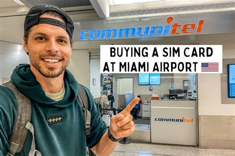 Buying a Sim Card at Miami Airport in 2024